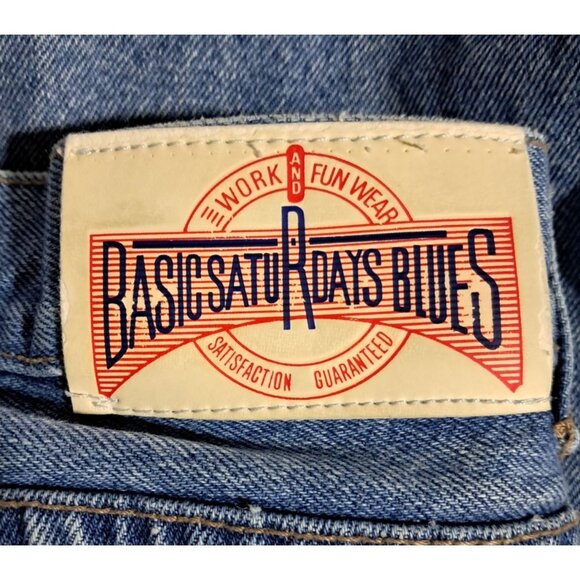 Moms Basic Saturday Blues Jeans Womens Size 30 High-Waisted Vintage Straight Leg - Picture 10 of 13